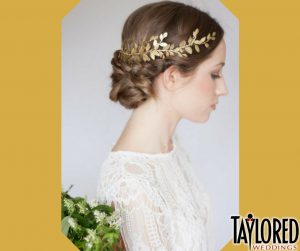 bride, wedding, ceremony, tradition, history, Greek, Greece, crown, bridal crown, leaves, gold