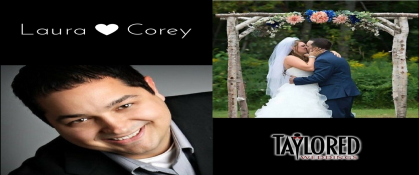 MC Mitch Taylor and Couple Laura and Cory